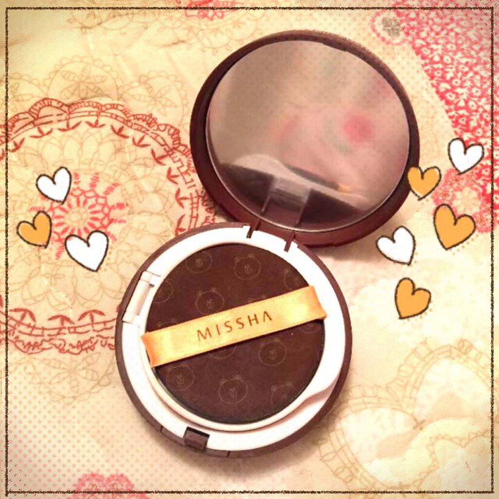 M クッションファンデーション（スターダスト）/MISSHA/クッションファンデーションを使ったクチコミ（2枚目）