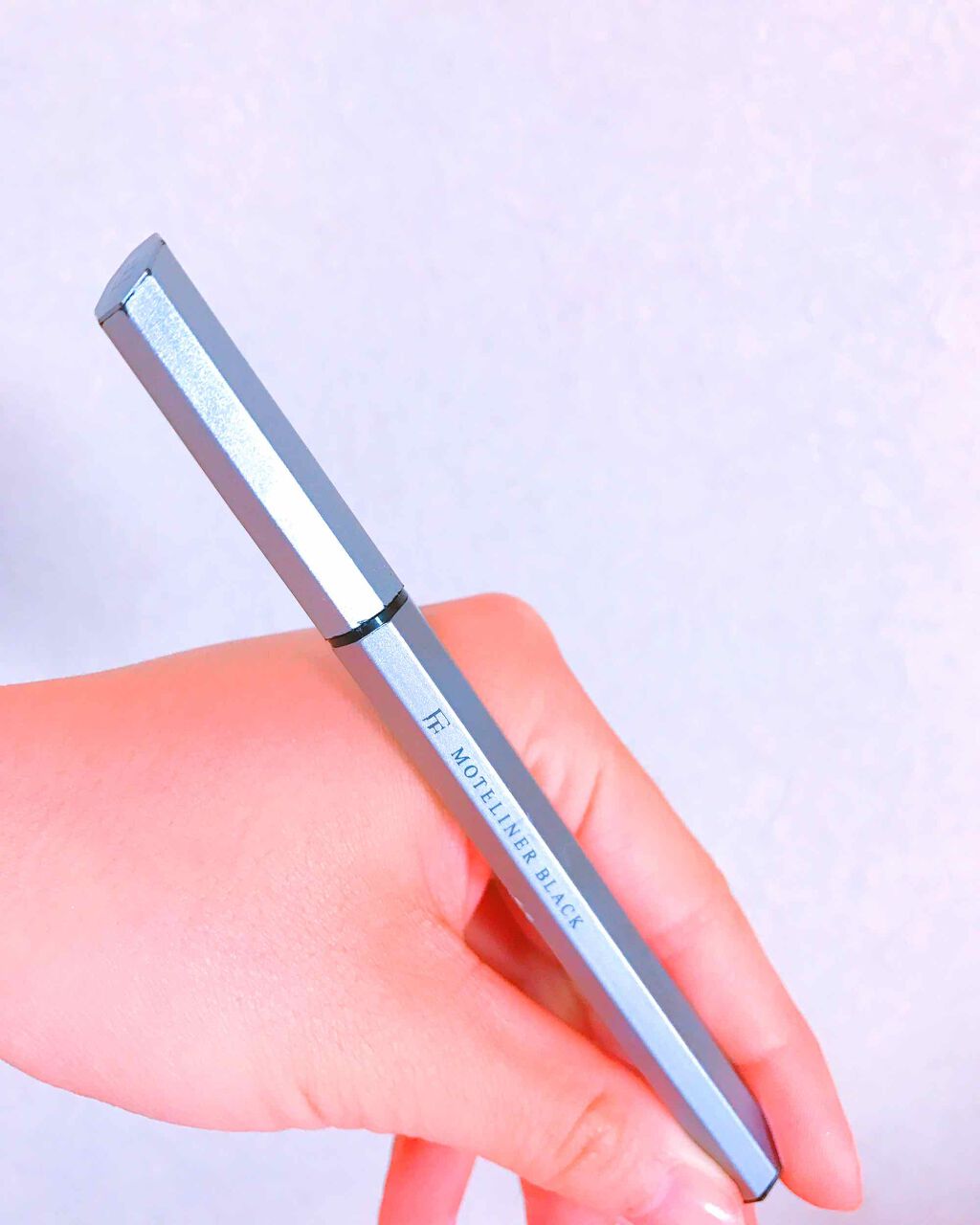 モテライナー リキッド/UZU BY FLOWFUSHI/リキッドアイライナーを使ったクチコミ（1枚目）