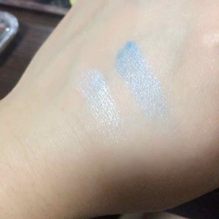 ツーカラー アイシャドウ ラメシリーズ 03 すっきりブルー系/CEZANNE/アイシャドウパレットの画像