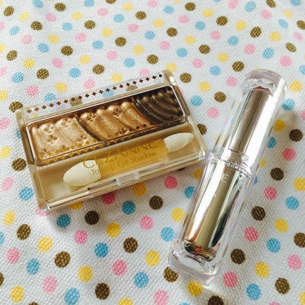 トーンアップアイシャドウ/CEZANNE/アイシャドウパレットを使ったクチコミ(1枚目)