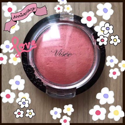リシェ フォギーオン チークス PK800 コーラルピンク/Visée/パウダーチークを使ったクチコミ(3枚目)