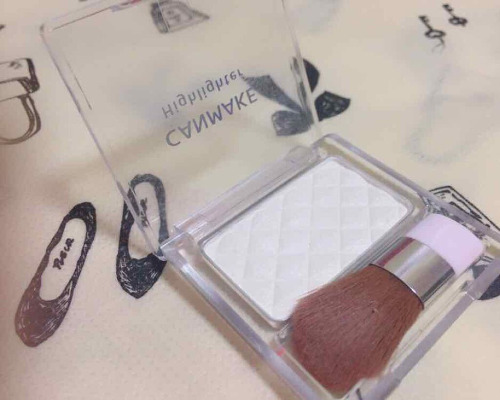 ハイライター/キャンメイク/パウダーハイライトを使ったクチコミ(1枚目)