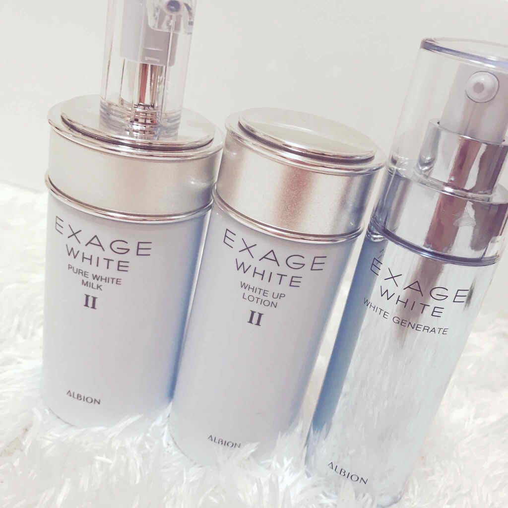 エクサージュホワイト ピュアホワイト ミルク II/ALBION/乳液を使ったクチコミ(1枚目)