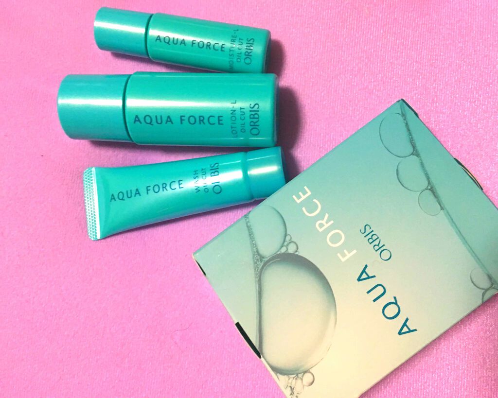 アクアフォーストライアルセットL(さっぱり)/オルビス/トライアルキットを使ったクチコミ（1枚目）