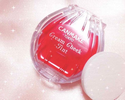 クリームチーク ティント 02 ハッピーストロベリー/キャンメイク/ジェル・クリームチークを使ったクチコミ(1枚目)