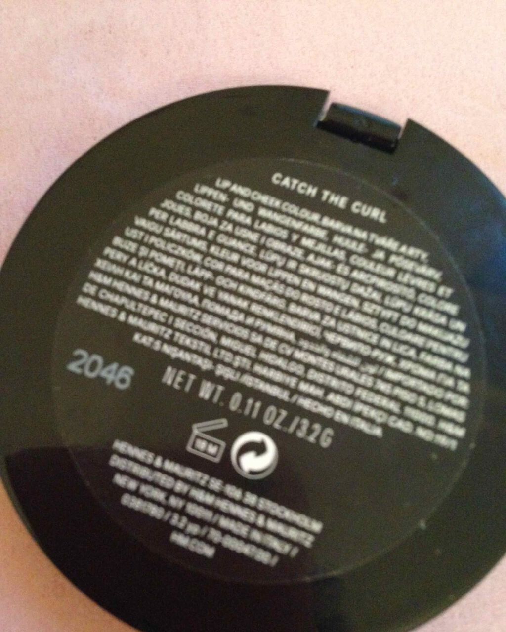 CHEEK BLUSH/H&M/パウダーチークを使ったクチコミ（2枚目）