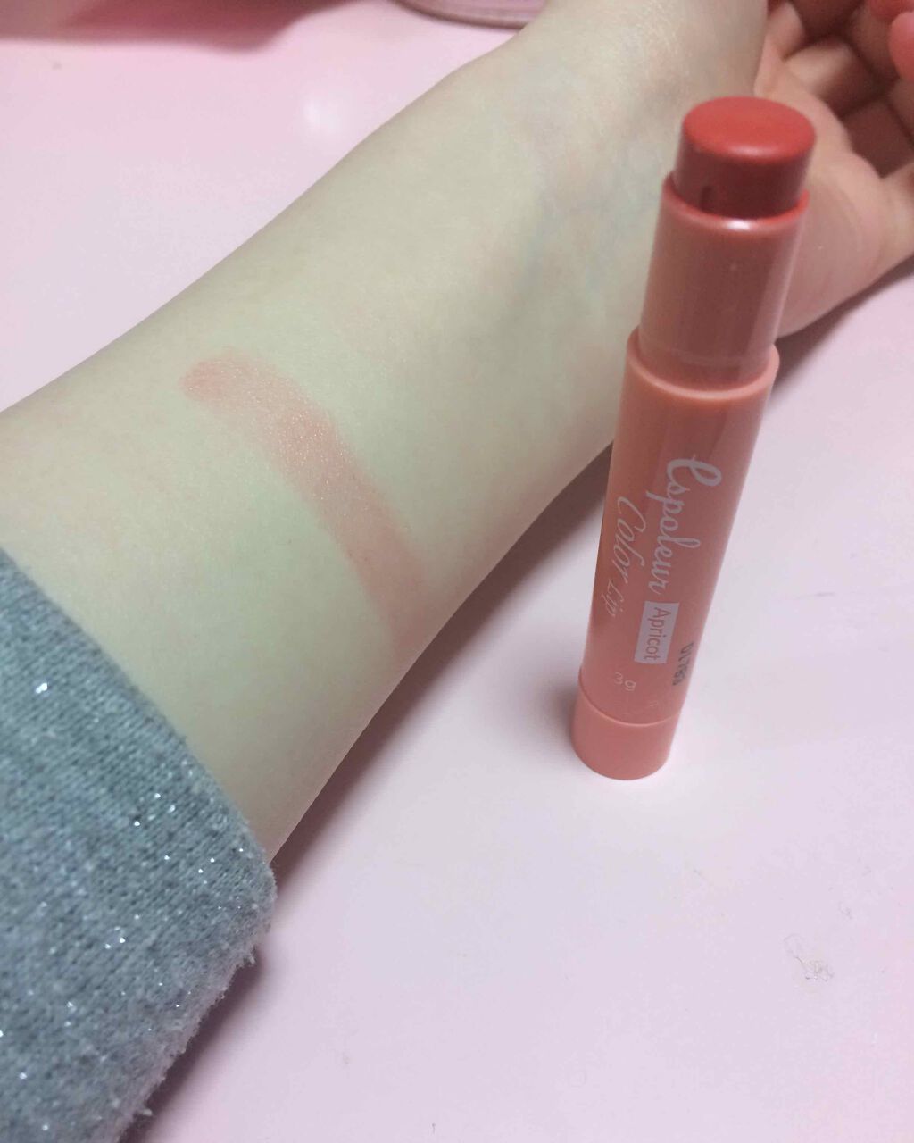 エスポルール カラーリップ/エスポルール/リップクリームを使ったクチコミ(2枚目)