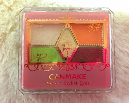 【旧品】パーフェクトスタイリストアイズ/キャンメイク/アイシャドウパレットを使ったクチコミ(1枚目)