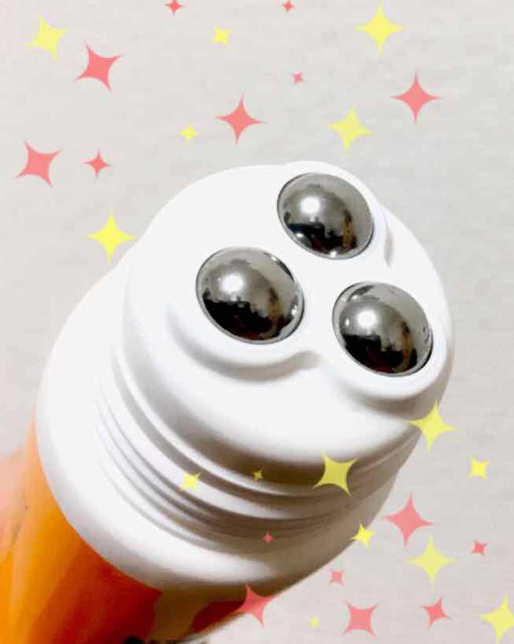 サウナ温感ジェルローラーLAST HEAT/シーヴァ/ボディグッズを使ったクチコミ(2枚目)