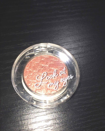 ルックアット マイアイ カフェ/ETUDE/単色アイシャドウを使ったクチコミ(2枚目)