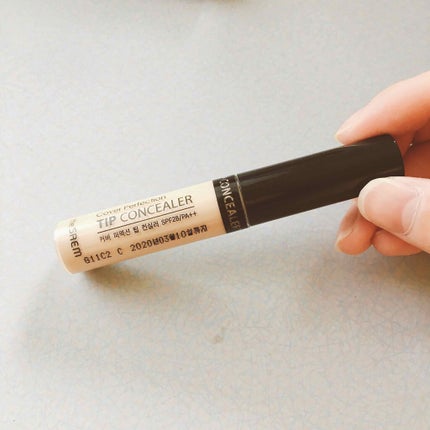 カバーパーフェクション チップコンシーラー/the SAEM/リキッドコンシーラーを使ったクチコミ(1枚目)