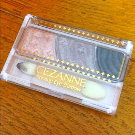 トーンアップアイシャドウ/CEZANNE/アイシャドウパレットを使ったクチコミ(1枚目)
