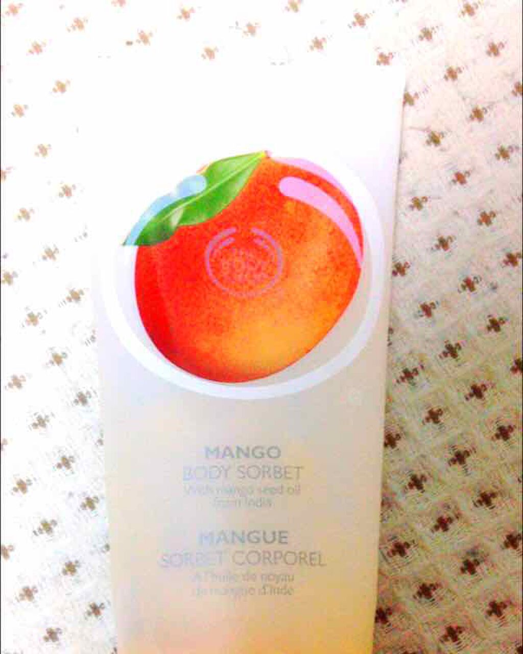 ボディソルベ マンゴー/THE BODY SHOP/ボディローションを使ったクチコミ（1枚目）