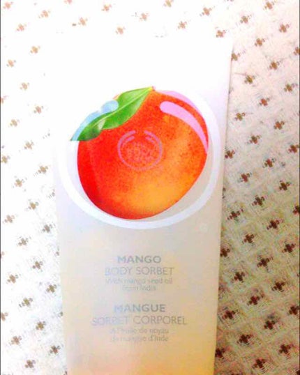 ボディソルベ マンゴー/THE BODY SHOP/ボディローションを使ったクチコミ(1枚目)