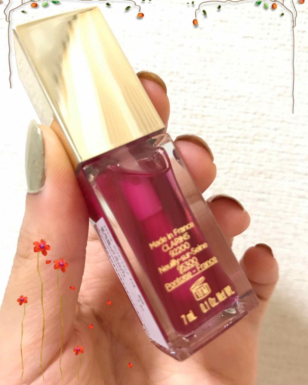 コンフォート リップオイル /CLARINS/リップグロスを使ったクチコミ(1枚目)