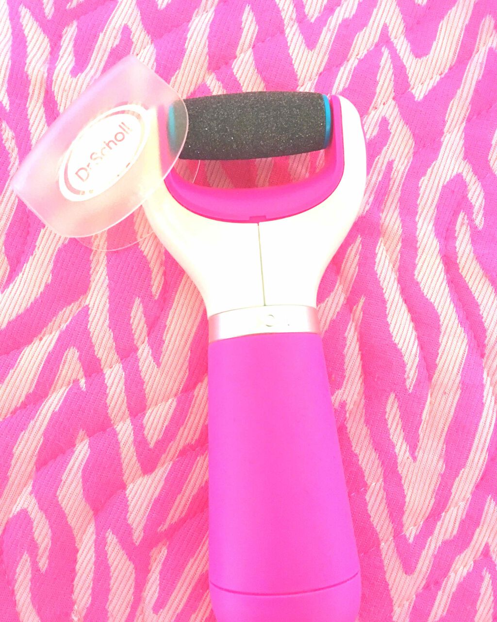 ベルベットスムーズ 電動角質リムーバー ダイヤモンド エキストラ(粗め)/ドクター・ショール/レッグ・フットケアを使ったクチコミ(1枚目)