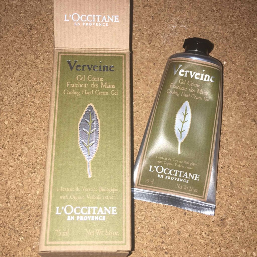 ヴァーベナ アイスハンドクリーム/L'OCCITANE/ハンドクリームを使ったクチコミ(1枚目)