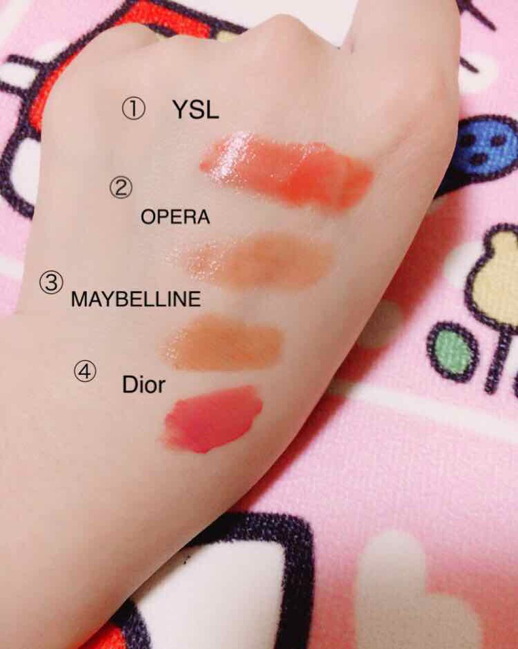 ルージュ ヴォリュプテ シャイン/YVES SAINT LAURENT BEAUTE/口紅を使ったクチコミ(2枚目)