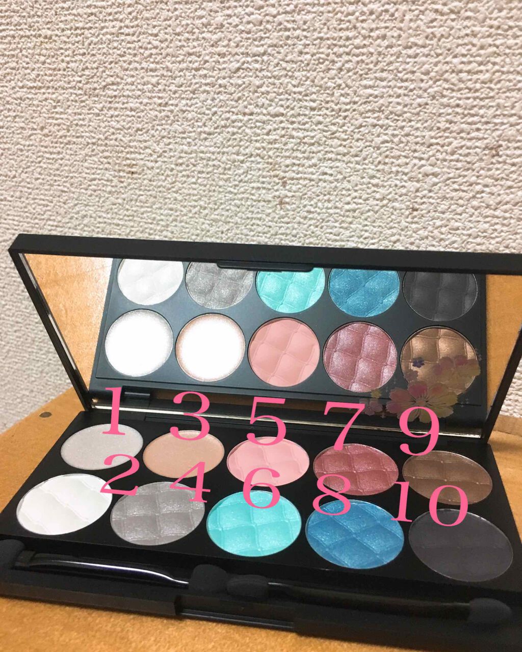 マルチアイシャドウパレット/IT'S DEMO/アイシャドウパレットを使ったクチコミ(3枚目)