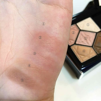 サンク クルール/Dior/アイシャドウパレットを使ったクチコミ(2枚目)