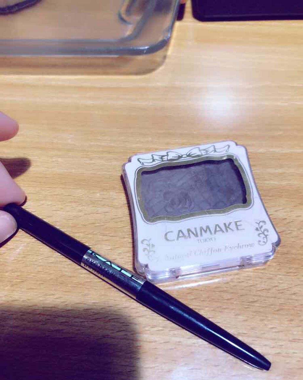 ナチュラルシフォンアイブロウ/キャンメイク/パウダーアイブロウを使ったクチコミ(1枚目)