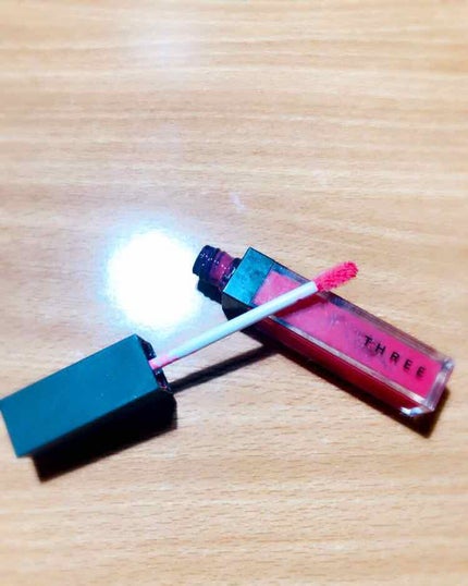 シマリング リップジャム/THREE/リップグロスを使ったクチコミ(1枚目)