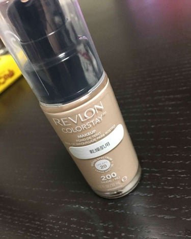 カラーステイ メイクアップ/REVLON/リキッドファンデーションを使ったクチコミ（1枚目）