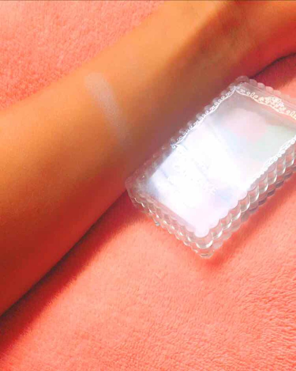 グロウフルールハイライター/キャンメイク/パウダーハイライトを使ったクチコミ（1枚目）