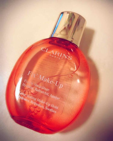 フィックス メイクアップ/CLARINS/ミスト状化粧水を使ったクチコミ（1枚目）