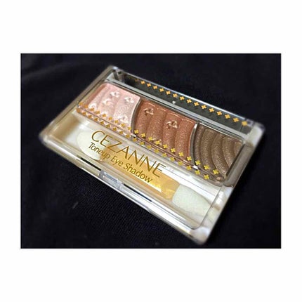 トーンアップアイシャドウ/CEZANNE/アイシャドウパレットを使ったクチコミ(1枚目)