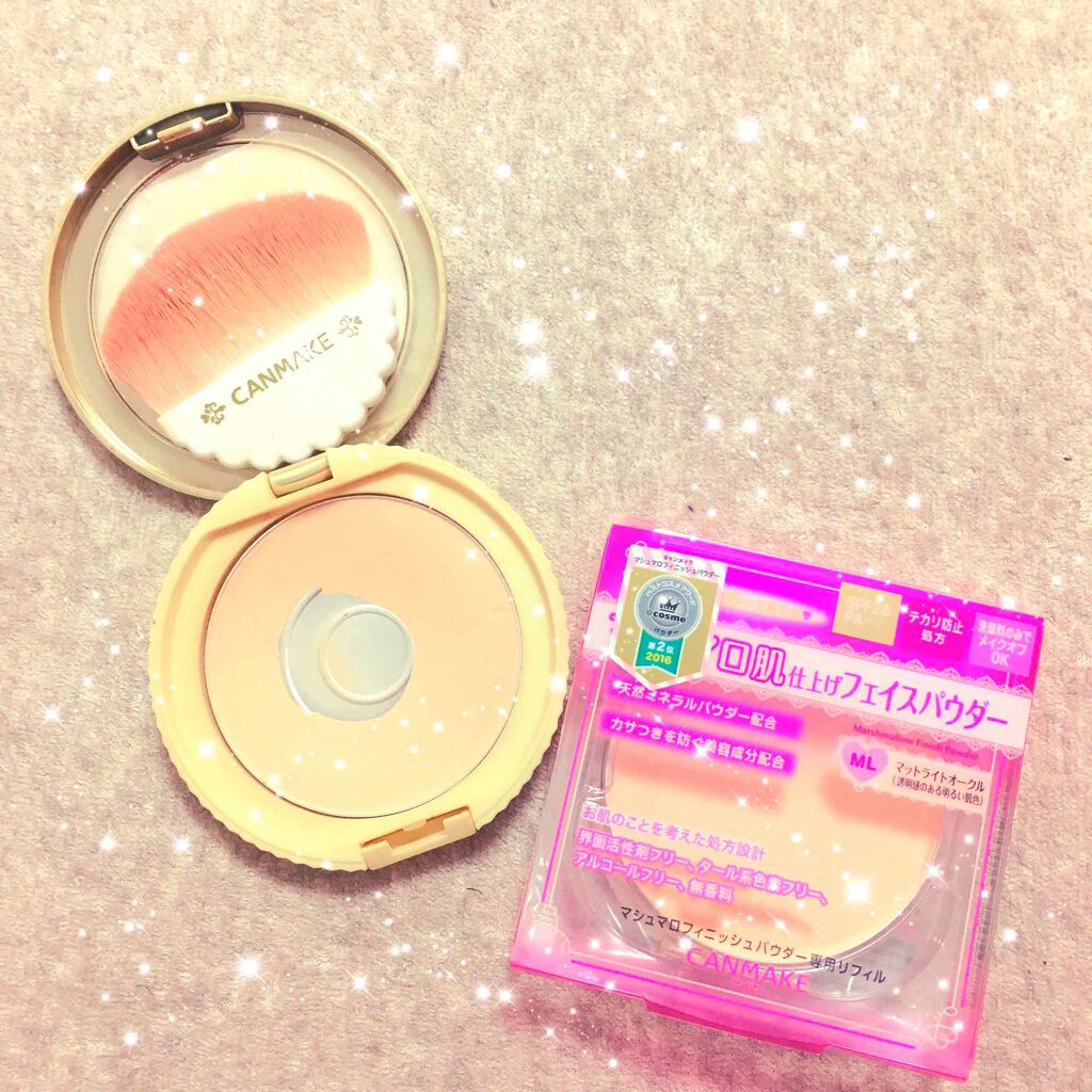 マシュマロフィニッシュフェイスブラシ/キャンメイク/メイクブラシを使ったクチコミ（1枚目）