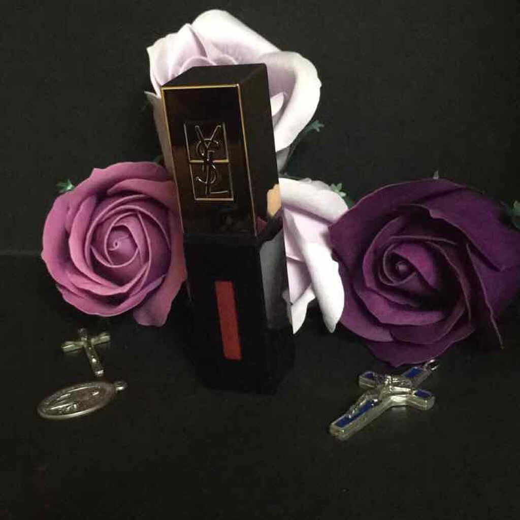 ルージュ ピュールクチュール ヴェルニ/YVES SAINT LAURENT BEAUTE/口紅を使ったクチコミ(1枚目)