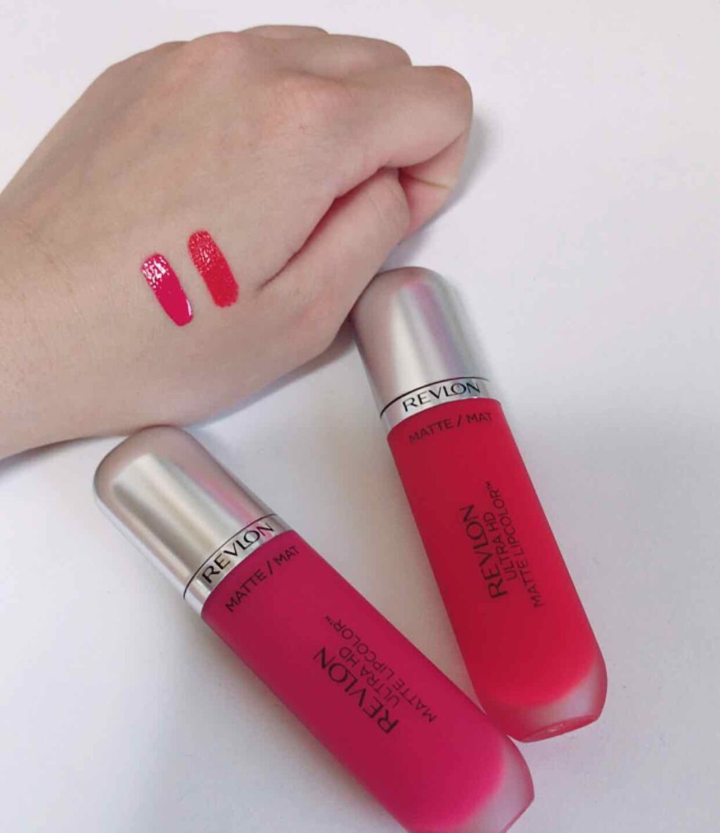 ウルトラ HD マット リップカラー/REVLON/口紅を使ったクチコミ(2枚目)