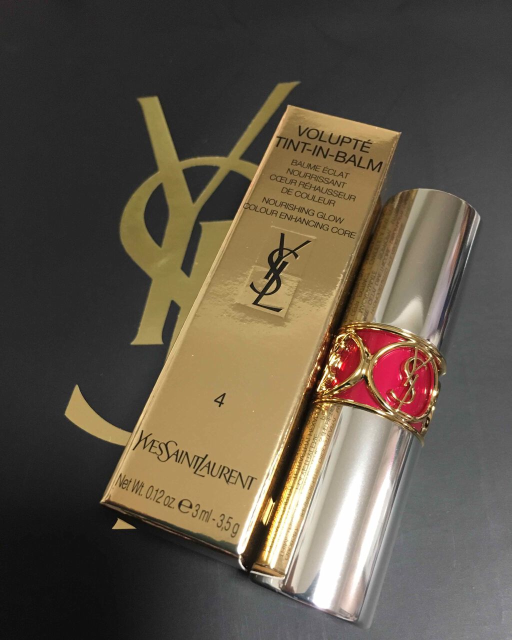 ヴォリュプテ ティントインバーム/YVES SAINT LAURENT BEAUTE/口紅を使ったクチコミ(1枚目)
