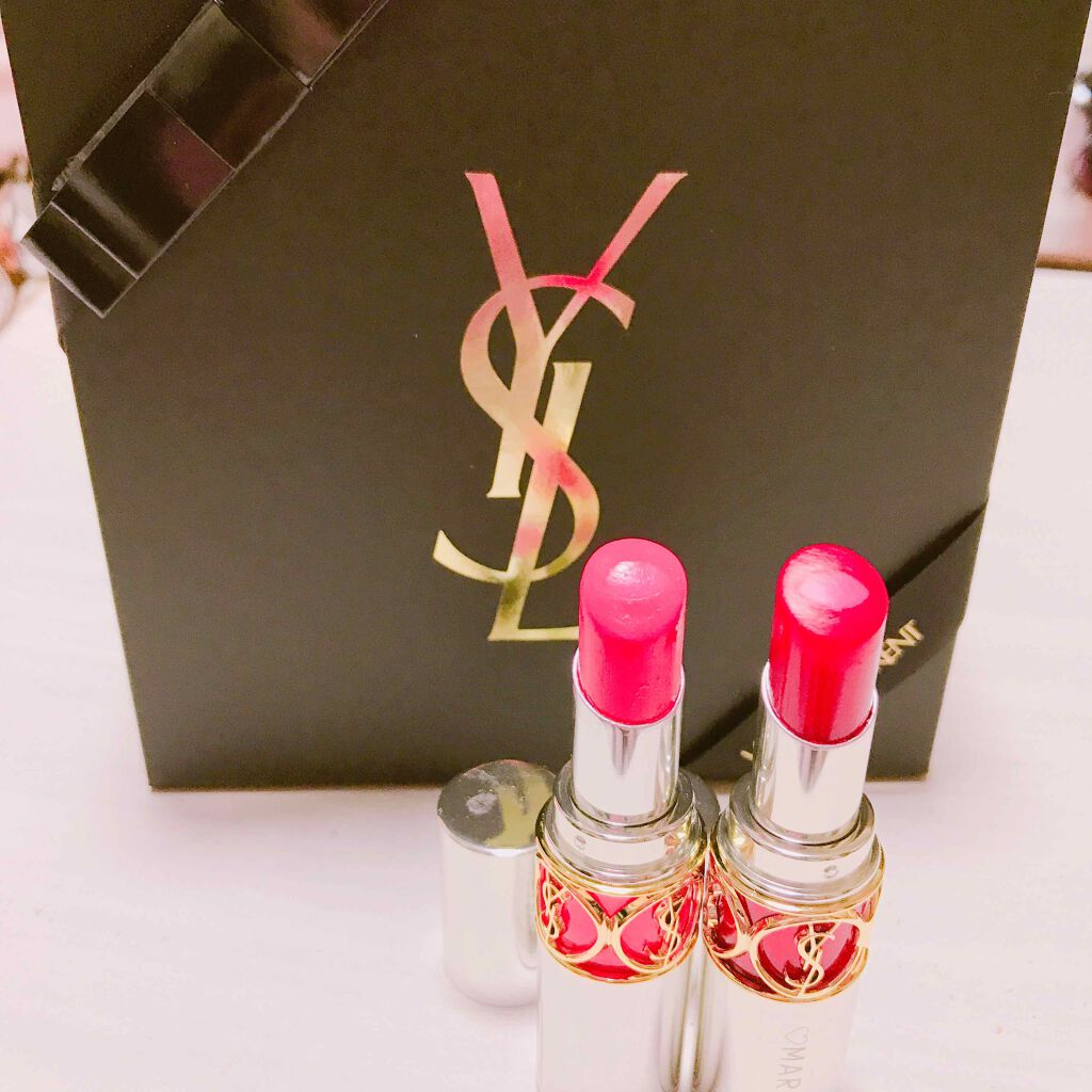ヴォリュプテ ティントインバーム/YVES SAINT LAURENT BEAUTE/口紅を使ったクチコミ(1枚目)