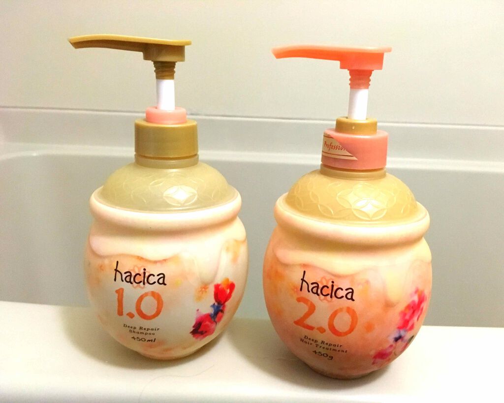 ディープリペア シャンプー1.0 /ヘアトリートメント2.0/hacica/市販シャンプーを使ったクチコミ（1枚目）