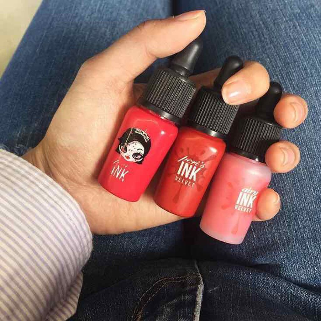 インク ベルベット/PERIPERA/口紅を使ったクチコミ(1枚目)