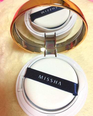 M クッション ファンデーション(モイスチャー)/MISSHA/クッションファンデーションを使ったクチコミ（2枚目）