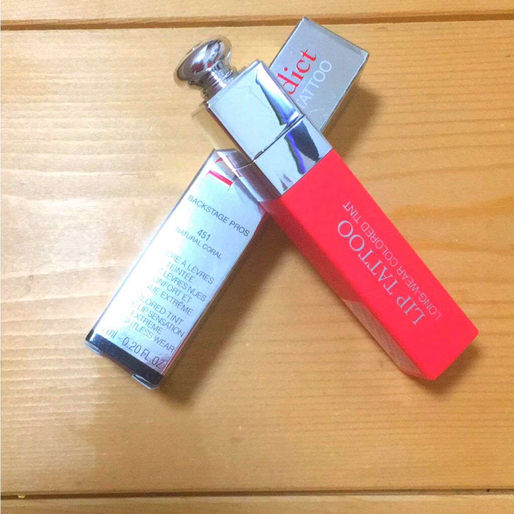 【旧】ディオール アディクト リップ ティント/Dior/リップグロスを使ったクチコミ（1枚目）