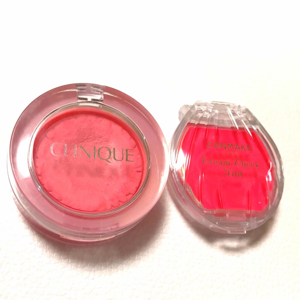 クリームチーク ティント/キャンメイク/ジェル・クリームチークを使ったクチコミ（1枚目）