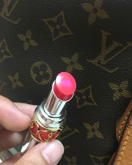 ヴォリュプテ ティントインバーム/YVES SAINT LAURENT BEAUTE/口紅を使ったクチコミ(1枚目)