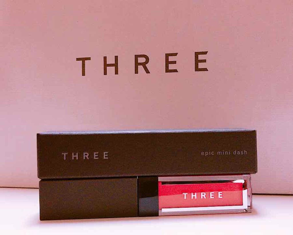 エピック ミニ ダッシュ/THREE/リキッドチークを使ったクチコミ（1枚目）
