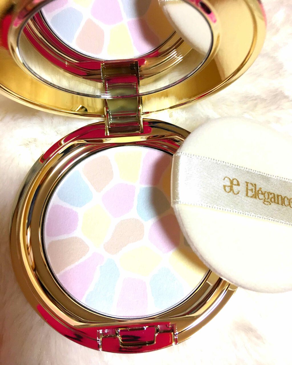 ラ プードル オートニュアンス/Elégance/プレストパウダーを使ったクチコミ(1枚目)