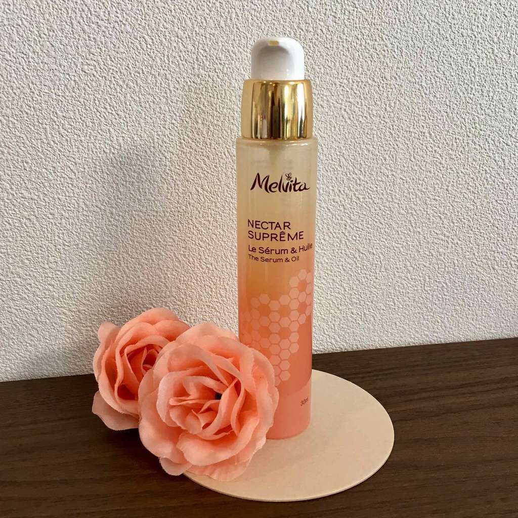 ネクターシュプレーム ザ・セラム＆オイル/Melvita/美容液を使ったクチコミ（1枚目）