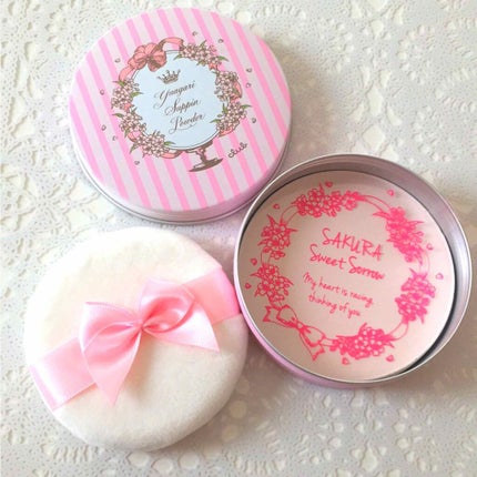 すっぴんパウダー サクラスウィートソローの香り/クラブ/プレストパウダーを使ったクチコミ(2枚目)