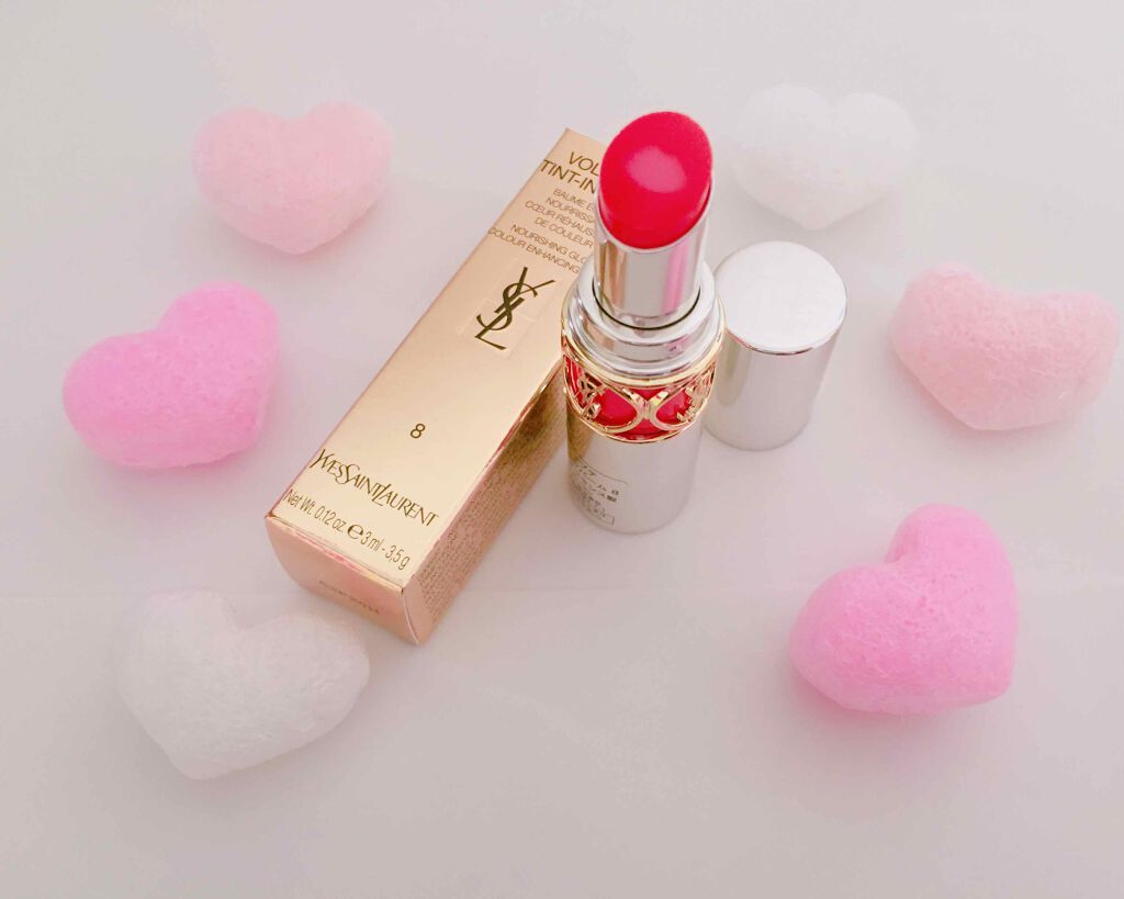 ヴォリュプテ ティントインバーム/YVES SAINT LAURENT BEAUTE/口紅を使ったクチコミ(1枚目)