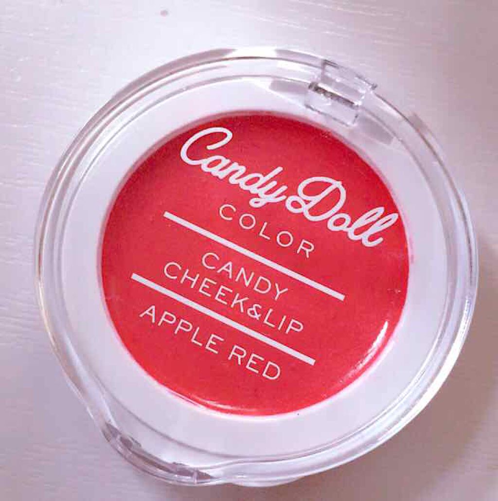 キャンディリップ&チーク/CandyDoll/ジェル・クリームチークを使ったクチコミ(1枚目)