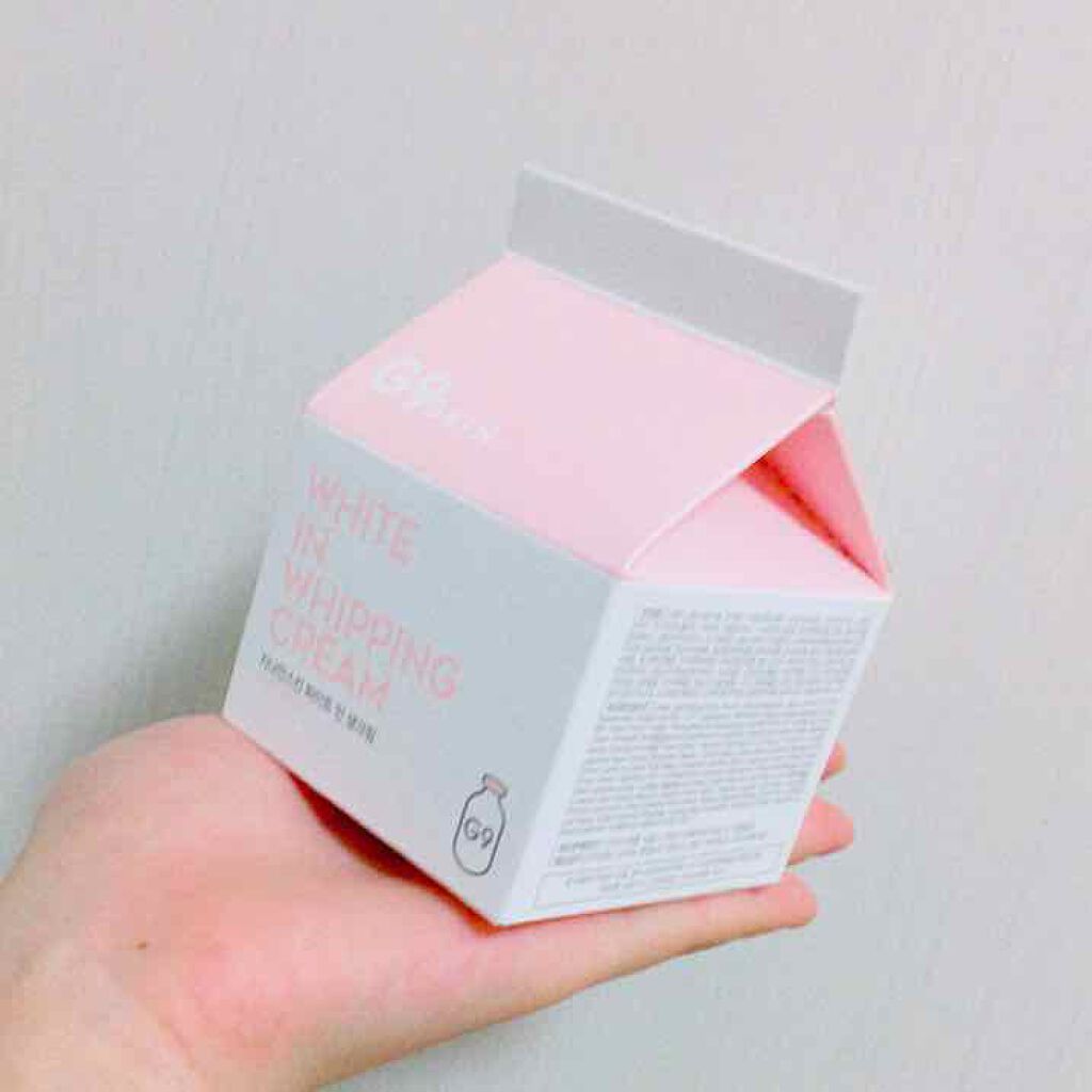 WHITE WHIPPING CREAM(ウユクリーム)/G9SKIN/化粧下地を使ったクチコミ(1枚目)