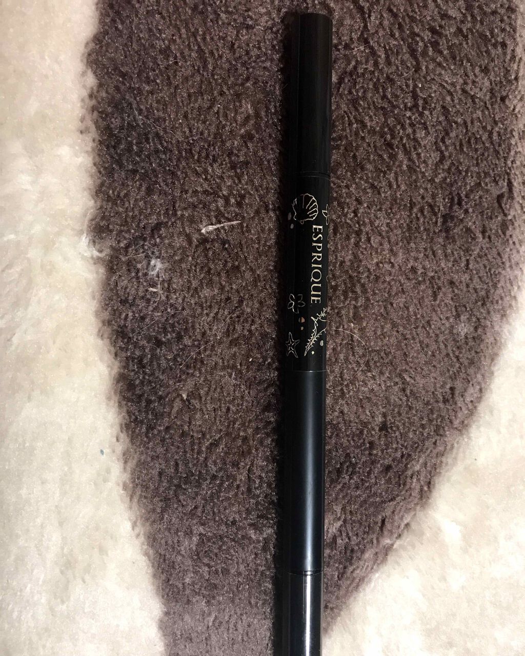 ESPRIQUE W アイブロウ (ペンシル＆パウダー)のクチコミ「眉毛の形に悩んでいたので
思い切ってｱｲｼｬﾄﾞｳ見るがてら
店員さんに教えて貰い、ただいま限.....」（1枚目）