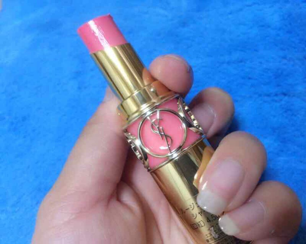 ルージュ ヴォリュプテ シャイン/YVES SAINT LAURENT BEAUTE/口紅を使ったクチコミ(1枚目)